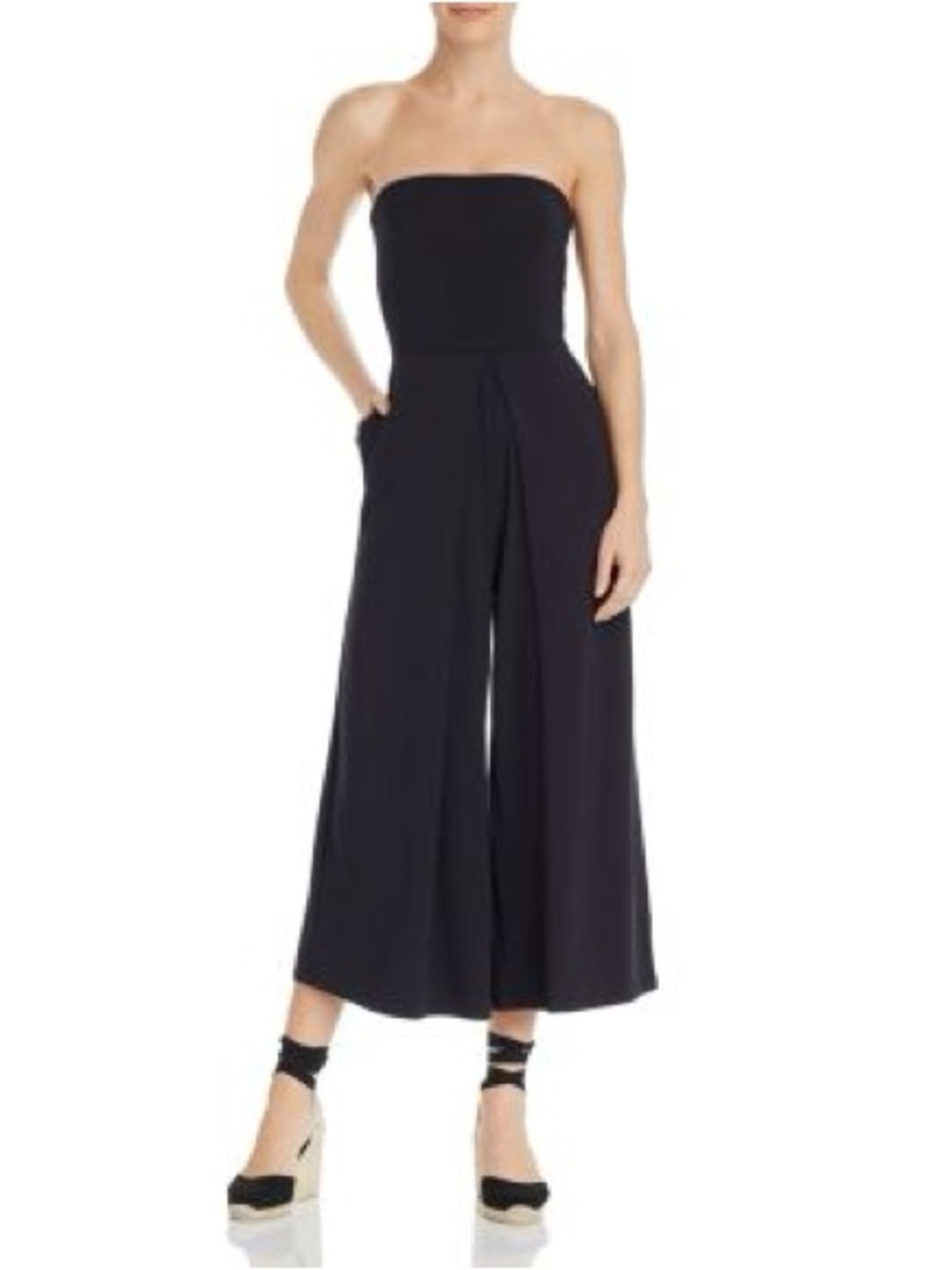 JOIE Marischal Strapless cropped Jumpsuit